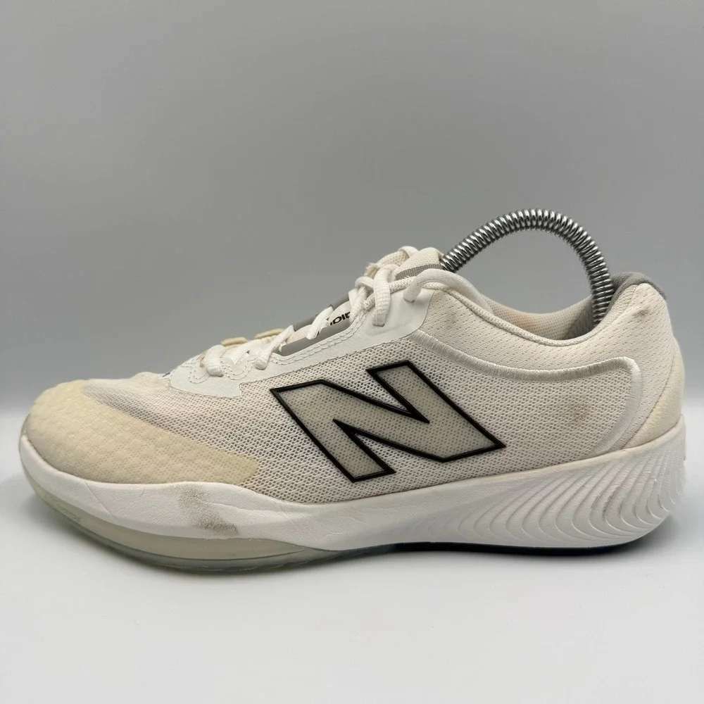 New Balance FuelCell 996v5 Women's Size 8.5 White Cream Tennis Shoes WCH996W5